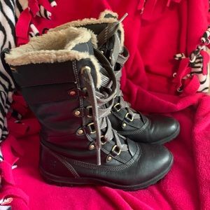 Timberland Leather Winter Boots with the Fur 💃🏽